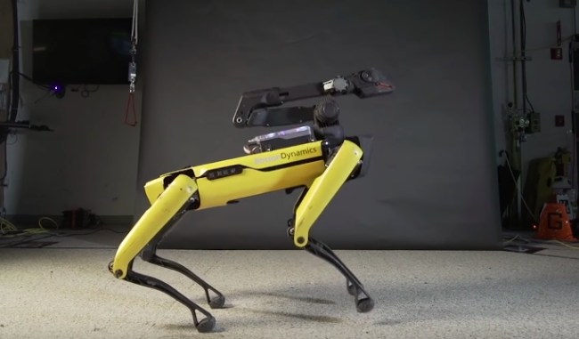 boston dynamics dancing robot