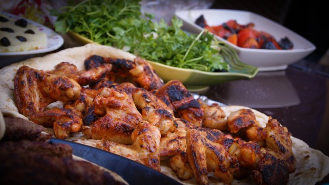 panthers chicken wings