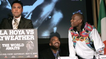 Floyd Mayweather And Oscar De La Hoya Are Getting Deeply Personal In Savage Twitter Spat
