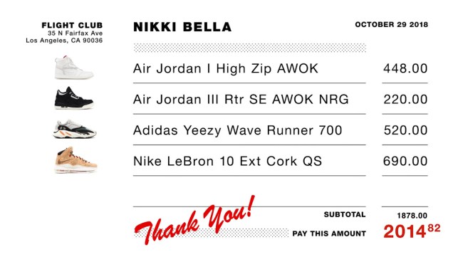 nikki bella sneaker shopping video complex