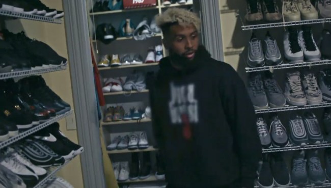 odell beckham sneaker collection facebook watch