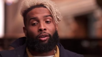 Odell Beckham Jr. Won Pregame Warmups With Some Fire Cleats And An Athletic Field Goal