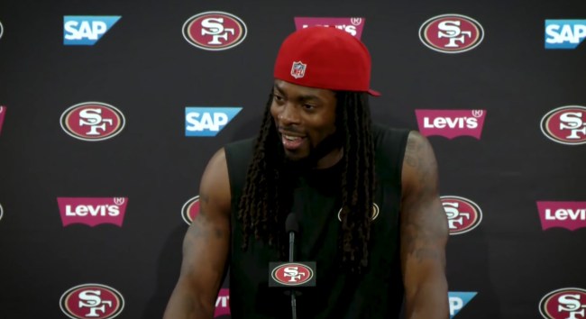 Richard Sherman NFL Average QBs Great Flags