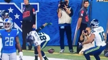 Seahawks Recreated Nolan Ryan-Robin Ventura ‘Charging The Mound’ Baseball Fight In Best TD Celebration Of 2018