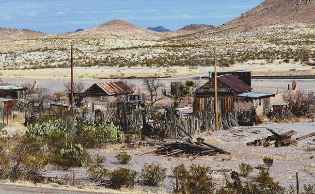 Map All Ghost Towns In America