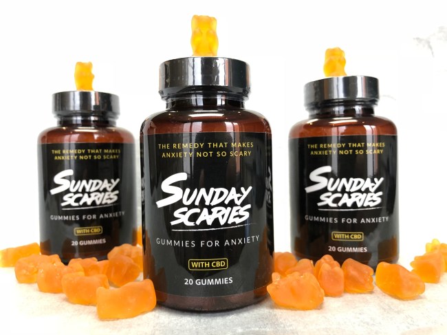 sunday scaries CBD gummies