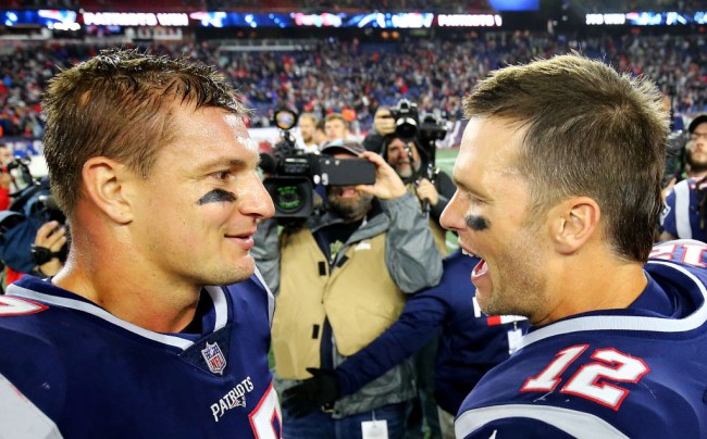 Tom Brady Gronk Stand Up Instagram
