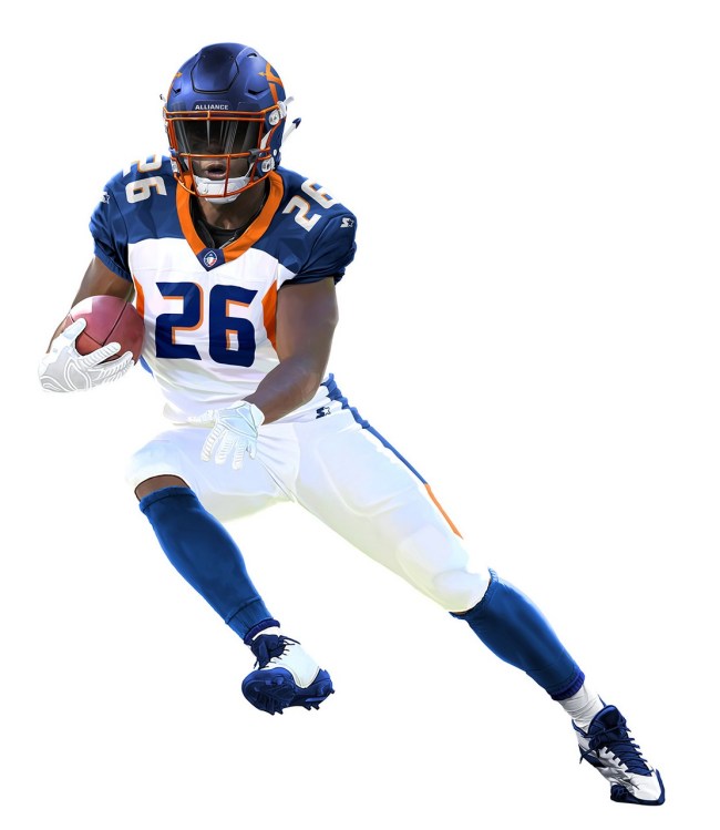 Alliance of American Football uniforms