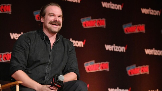 David Harbour Loves His Dad Bod