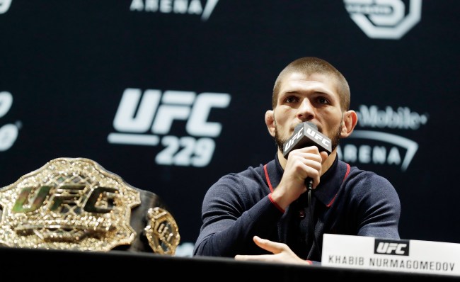 Khabib Nurmagomedov Mocks McGregor Wants To Fight Mayweather Next