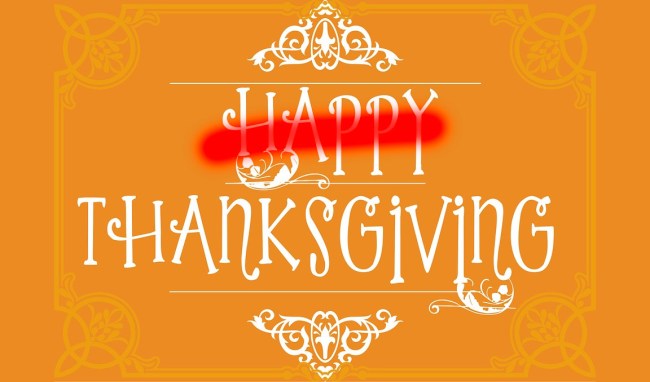 How To Ruin Thanksgiving 4 Words