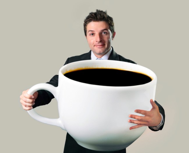 black coffee