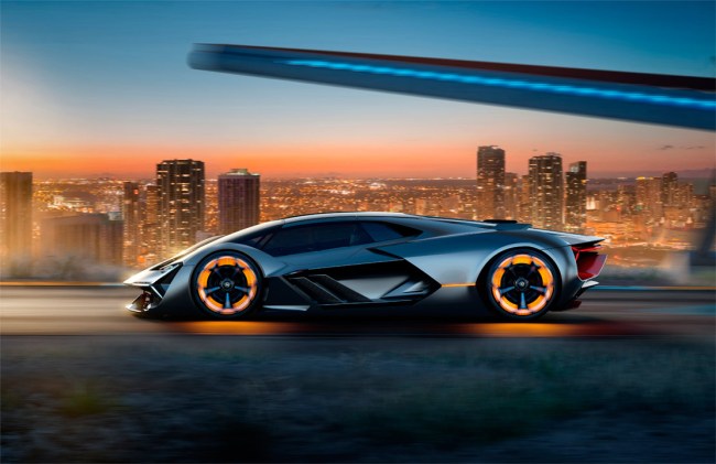 Lamborghini LB48H Unico Terzo Millennio Hybrid Supercar