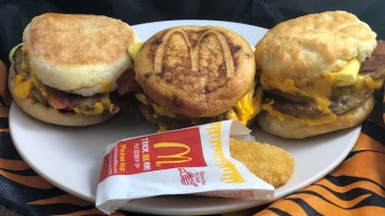 I Tried To Eat All Of McDonald’s New Triple Breakfast Stacks In One Sitting And Have Never Hated Myself More