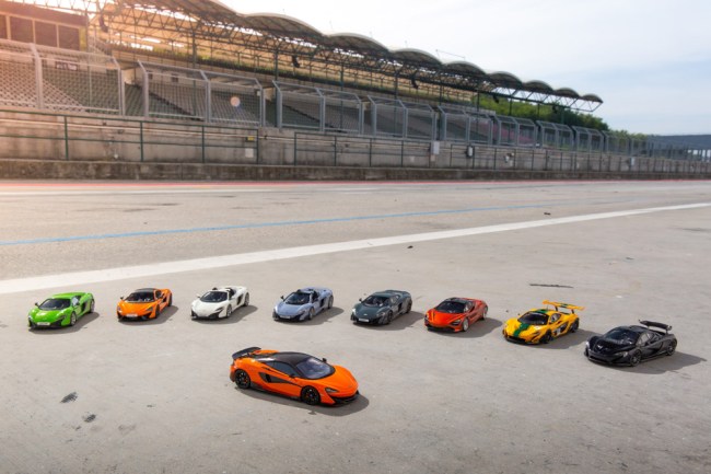 McLaren Scale Model Supercars