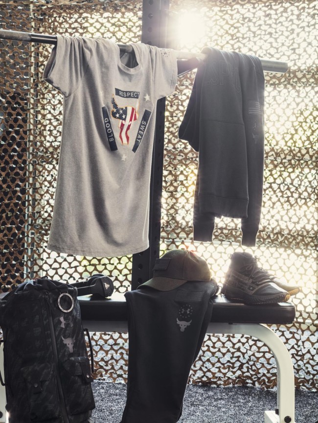 Project Rock Under Armour Veterans Day