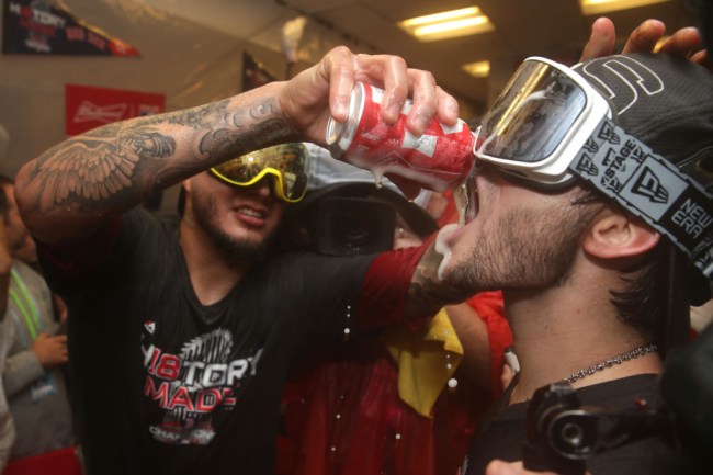 red sox world series alcohol tab