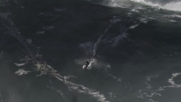 Watch 21-Year-Old Surfer Wipeout As Monster 60-Foot Wave In Nazaré Eats Him Alive
