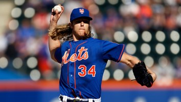Mets’ Pitcher Noah Syndegaard Shoots His Shot At Tennis Star Genie Bouchard On Instagram