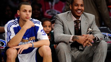 NBA Twitter Is Up In Arms Over Carmelo Anthony’s Since Deleted Tweets At Kevin Durant And Steph Curry