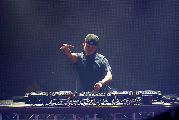 SAN FRANCISCO, CA - FEBRUARY 07:  DJ Avicii performs onstage during Rolling Stone Live SF with Talent Resources on February 7, 2016 in San Francisco, California.  (Photo by Rich Polk/Getty Images for Rolling Stone)