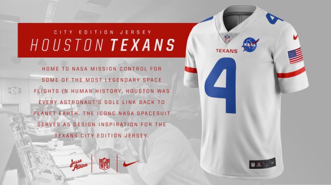 Nike City Edition Uniforms For NFL Teams