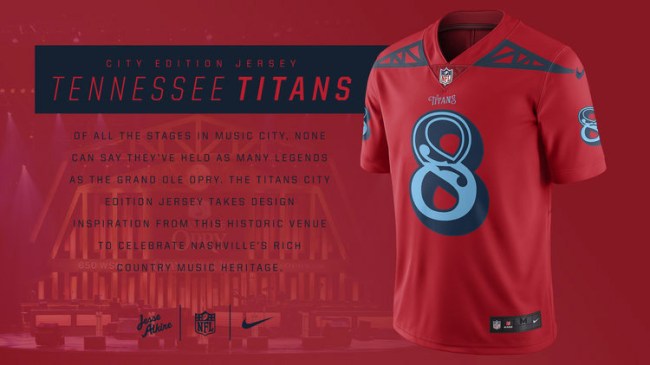 Nike City Edition Uniforms For NFL Teams