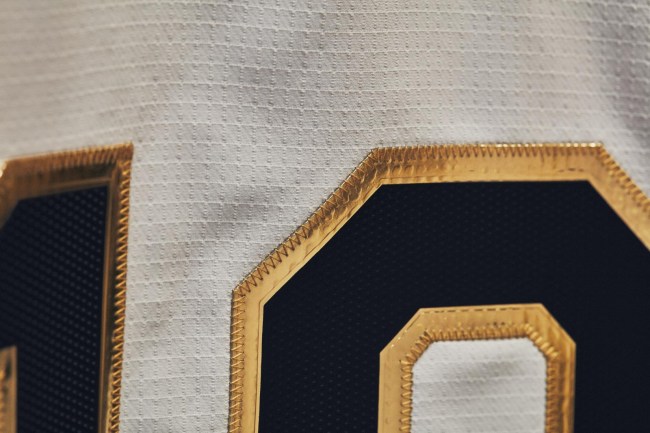 Notre Dame College Football Playoff UA ArmourGrid Uniforms