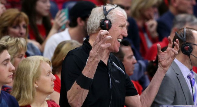 Bill Walton Larry Craig Wide Stance