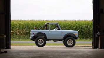 You Can Now Get Your Hands On A First Generation Ford Bronco Wonderfully Restored Including A 2018 Muscle Car Engine