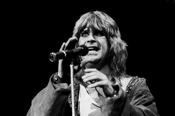 British musician Ozzy Osbourne performs at the Alpine Valley Music Theater, East Troy, Wisconsin, May 29, 1982. (Photo by Paul Natkin/Getty Images)