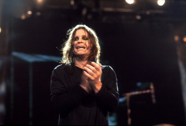 British musician Ozzy Osbourne performs at the Allstate Arena, Rosemont, Illinois, October 22, 1998. (Photo by Paul Natkin/Getty Images)
