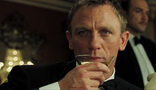 james bond alcoholic