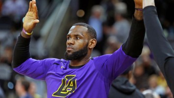 LeBron Brought A Grizzlies Staff Member To Tears When He Gave Her His Game-Worn Shoes