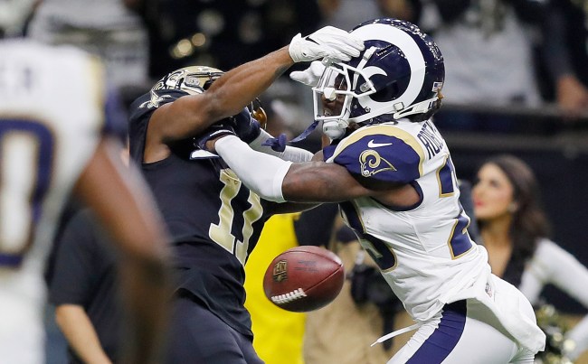 Alternate Angle From Stands Of Uncalled Rams Pass Interference Penalty