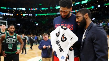 Anthony Davis Allegedly Doesn’t Want To Join The Celtics Because There’s ‘Belief’ Kyrie Irving Won’t Re-Sign