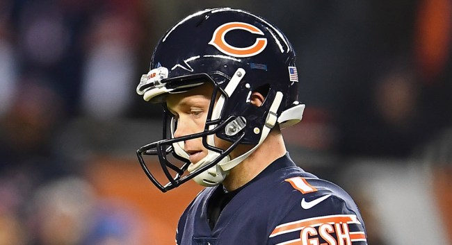 cody parkey used to practice hitting poles with his kicks watch