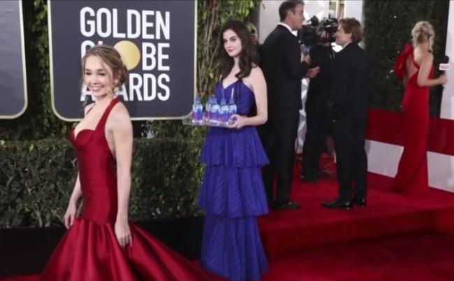 Kelleth Cuthbert, ‘Fiji Water Girl’ golden globes
