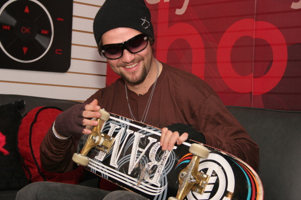 Bam Margera during LG Mobile Phones Presents Bam Margera, Tony Hawk and Mat Hoffman for Make-A-Wish at the LG Action Sports Championships - October 28, 2006 at Reunion Arena in Dallas, Texas, United States. (Photo by Peter Larsen/WireImage for Ogilvy Public Relations)
