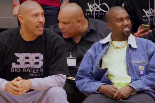 kanye west lavar ball dinner