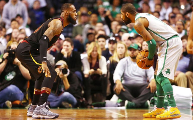 kyrie irving on the 'challenge' of playing alongside lebron james