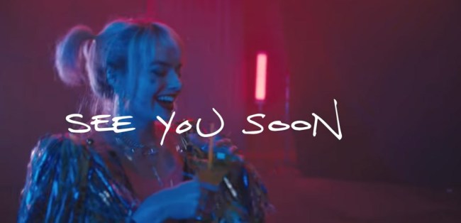 margot robbie shares first look harley quinn, birds of prey teaser