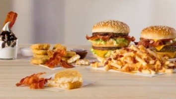 McDonald’s Is Giving Away Free Bacon For One Hour, Plus Starts Serving New Cheesy Bacon Fries