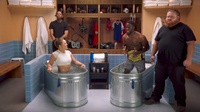 Ronda Rousey Makes Kevin Hart Cry On The Latest 'Cold As Balls'