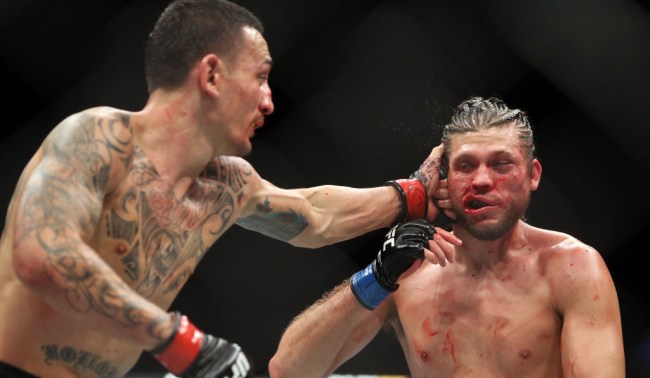 ufc fighter brian ortega video pins being pulled out of broken thumb