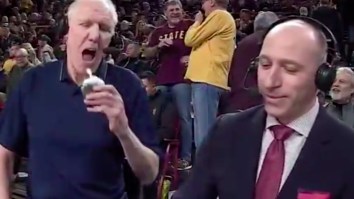 Bill Walton Casually Swallowed A Lit Candle On Television And Luke Had A Priceless Reaction