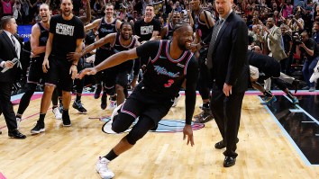 Kobe And Chris Paul Had A+ Reactions To Dwyane Wade Hitting A Miracle Game-Winning Circus Three