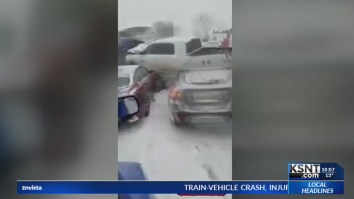This Footage Of A Chain-Reaction Crash In Missouri Involving Almost 50 Vehicles Is Terrifying