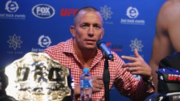 Khabib Nurmagomedov Urges  Georges St-Pierre To Reconsider Retirement, Offers To Fight Him In November