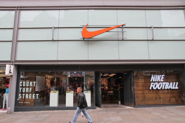 Nike store in UK